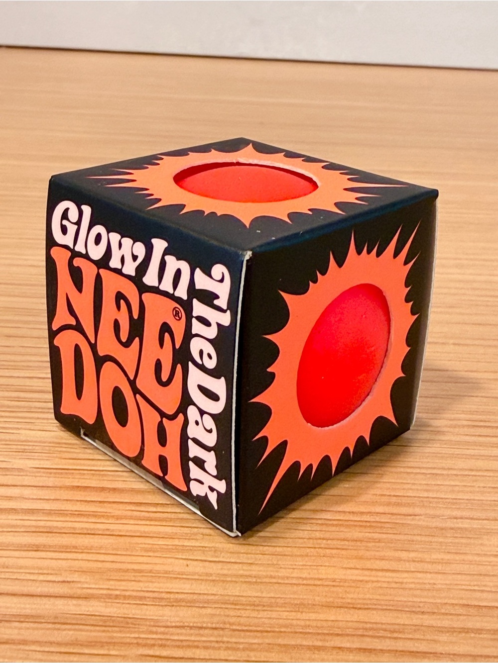 Orange Needoh Glow InThe Dark Groovy Glob